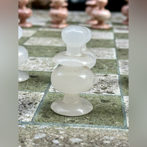 Handcrafted Stone Chess Set - Only Pieces Shown - Picture 6 of 7